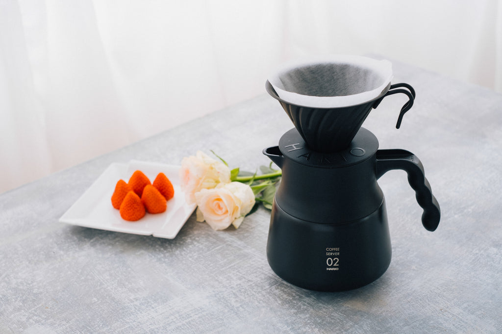 Hario VDMR-02-MB Hand Brewer V60 02 Black Metal