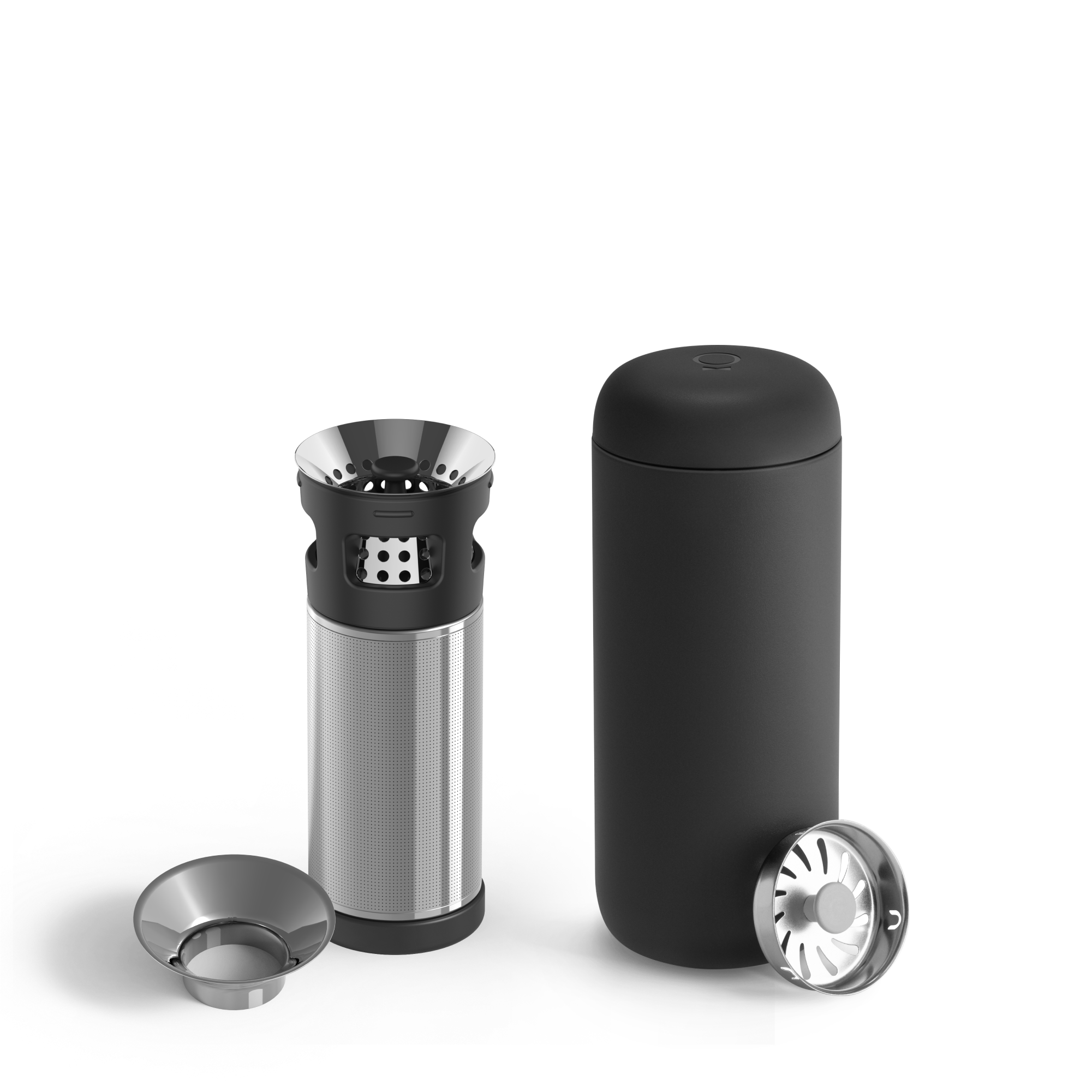 Fellow, Matte Black, Carter Move 16 oz + Carter Infuser Bundle