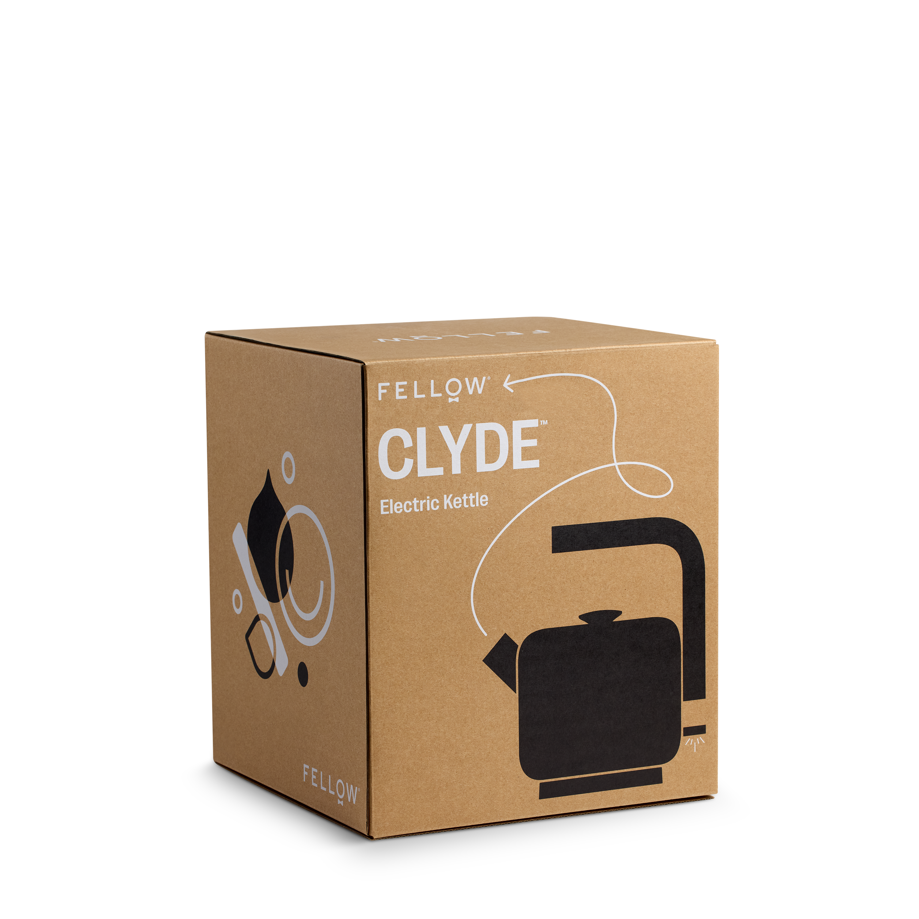 Fellow Clyde Electric Kettle, 1.5L On/Off Matte Black EU