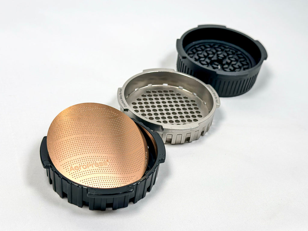 Aeropress Goldtone metal filter
