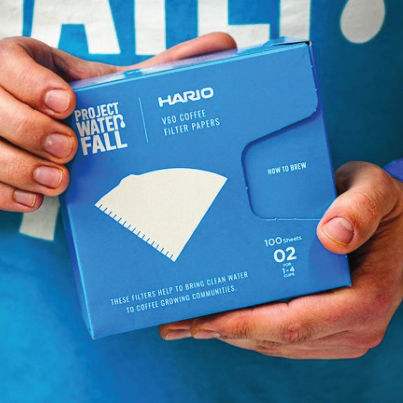 Hario x Project Waterfall V60 Papirfilter
