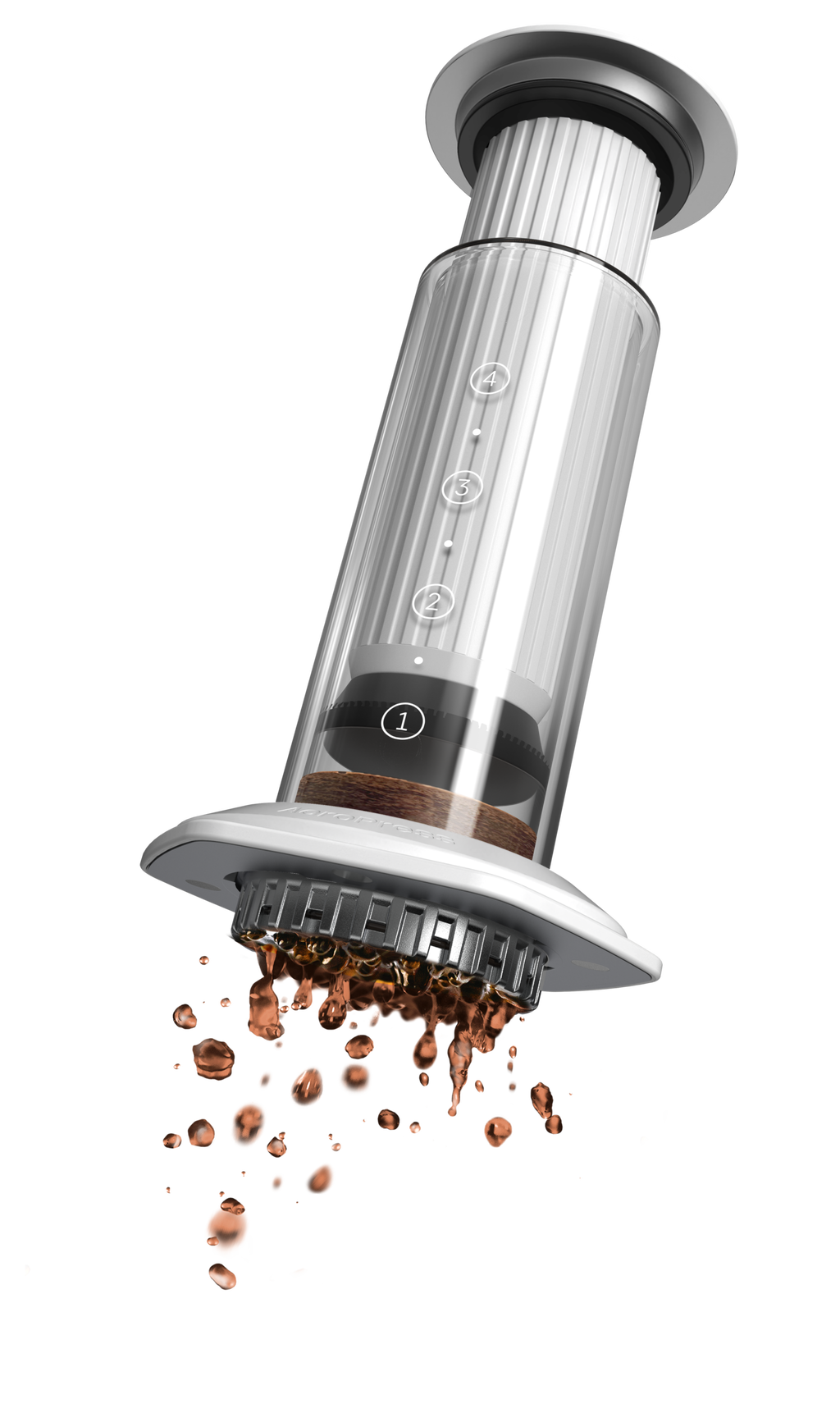 AeroPress Premium Coffee Press - White