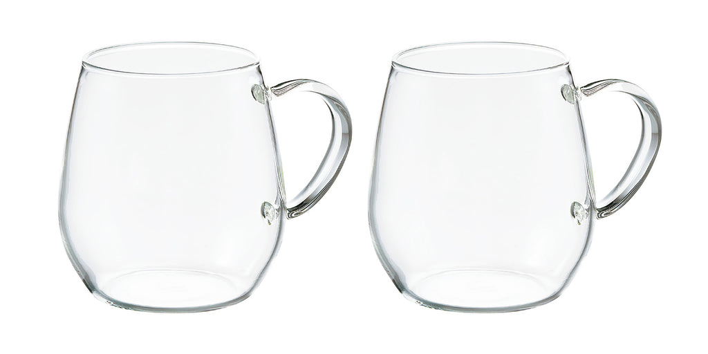 Hario RDM-1824 Round Glass Cup 2 pcs (360ml)