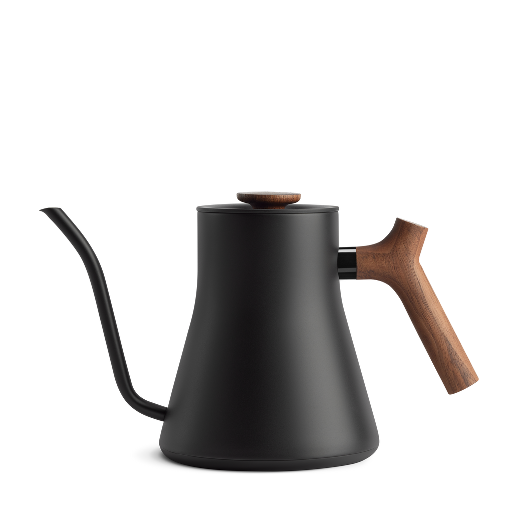 Fellow Stagg EKG Pro 0.9L Matte Black + Walnut Handle