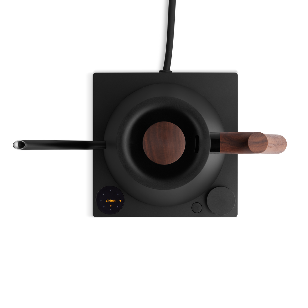 Fellow Stagg EKG Pro 0.9L Matte Black + Walnut Handle