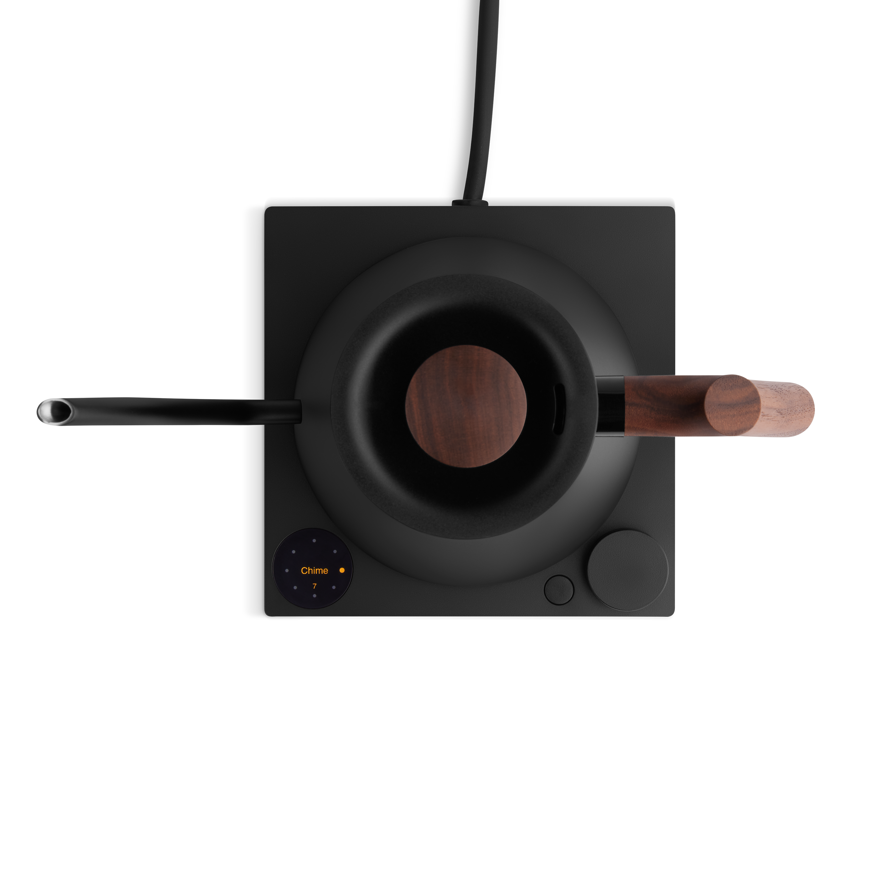 Fellow Stagg EKG Pro 0.9L Matte Black + Walnut Handle