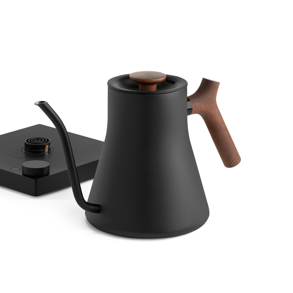 Fellow Stagg EKG Pro 0.9L Matte Black + Walnut Handle