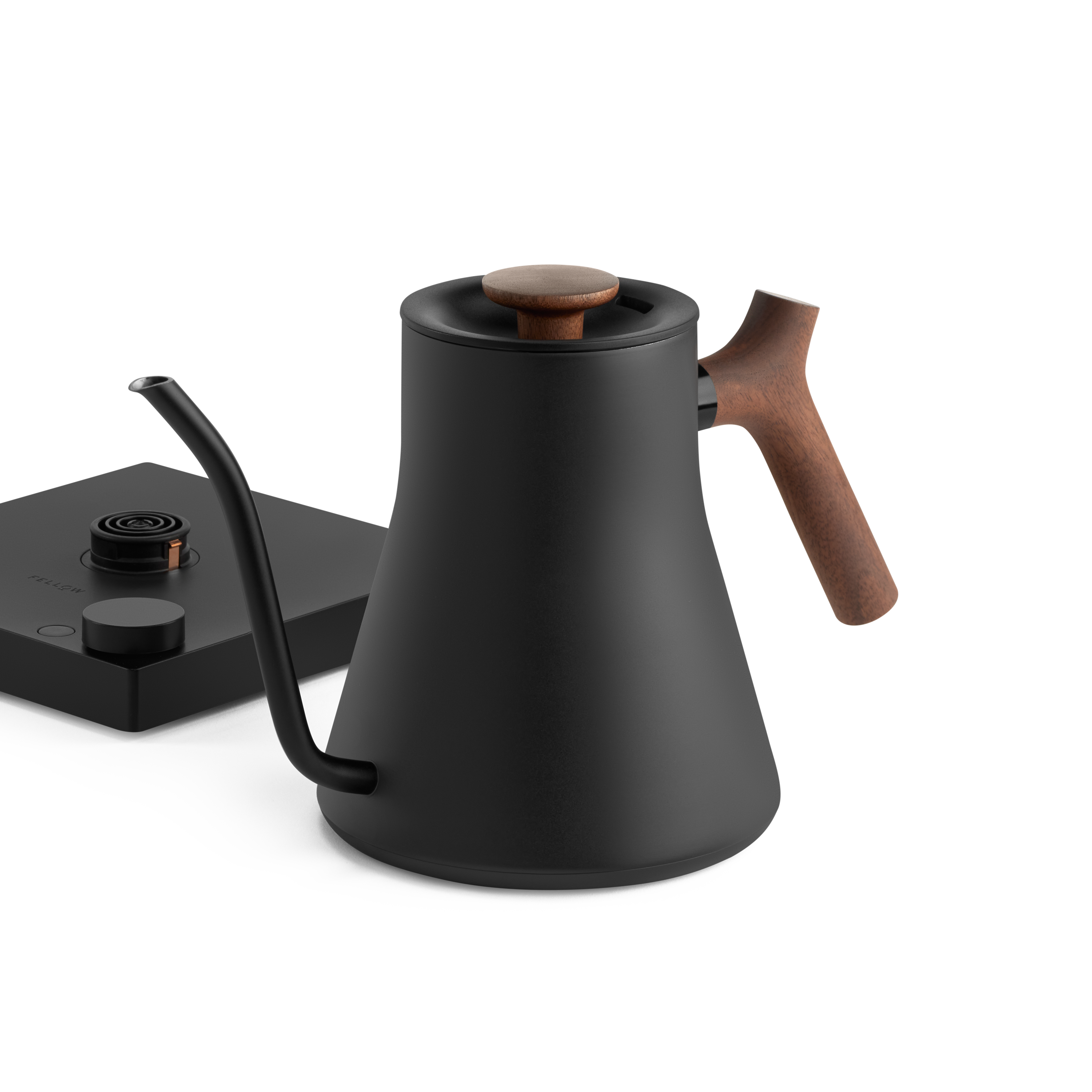 Fellow Stagg EKG Pro 0.9L Matte Black + Walnut Handle