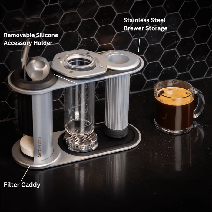 AeroPress Steel Storage System