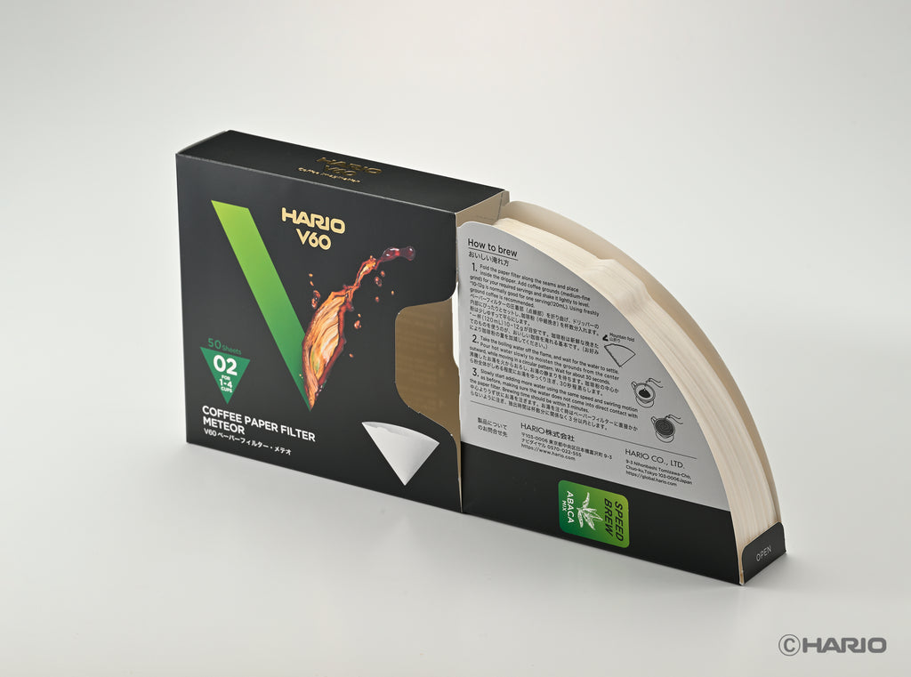 Hario VCF-02-50-MT+ V60 Paper Filter Meteor