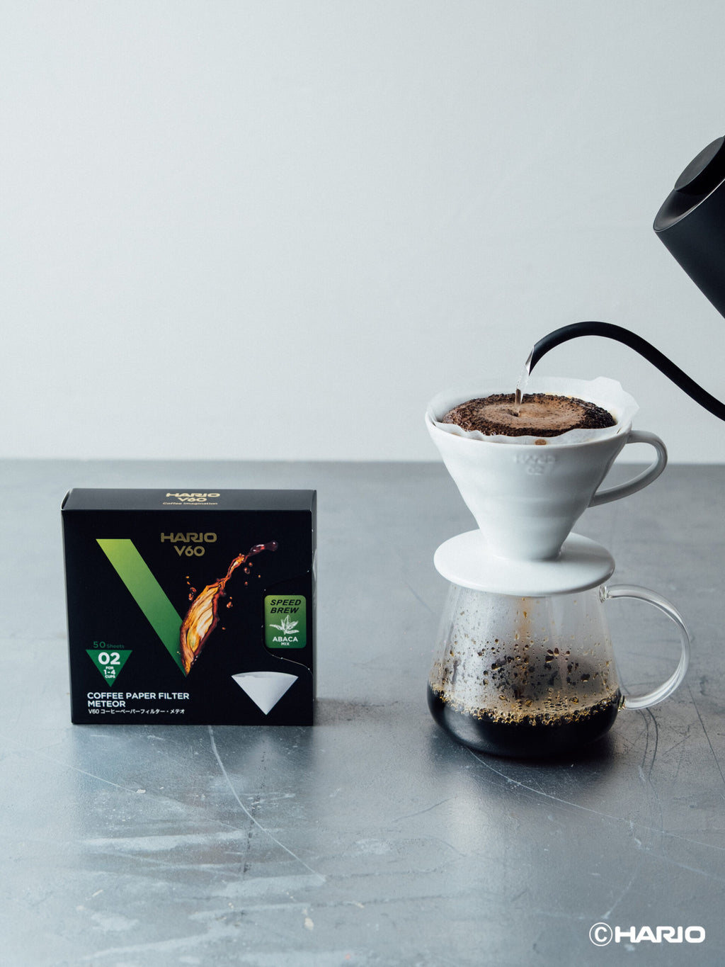 Hario VCF-02-50-MT+ V60 Paper Filter Meteor