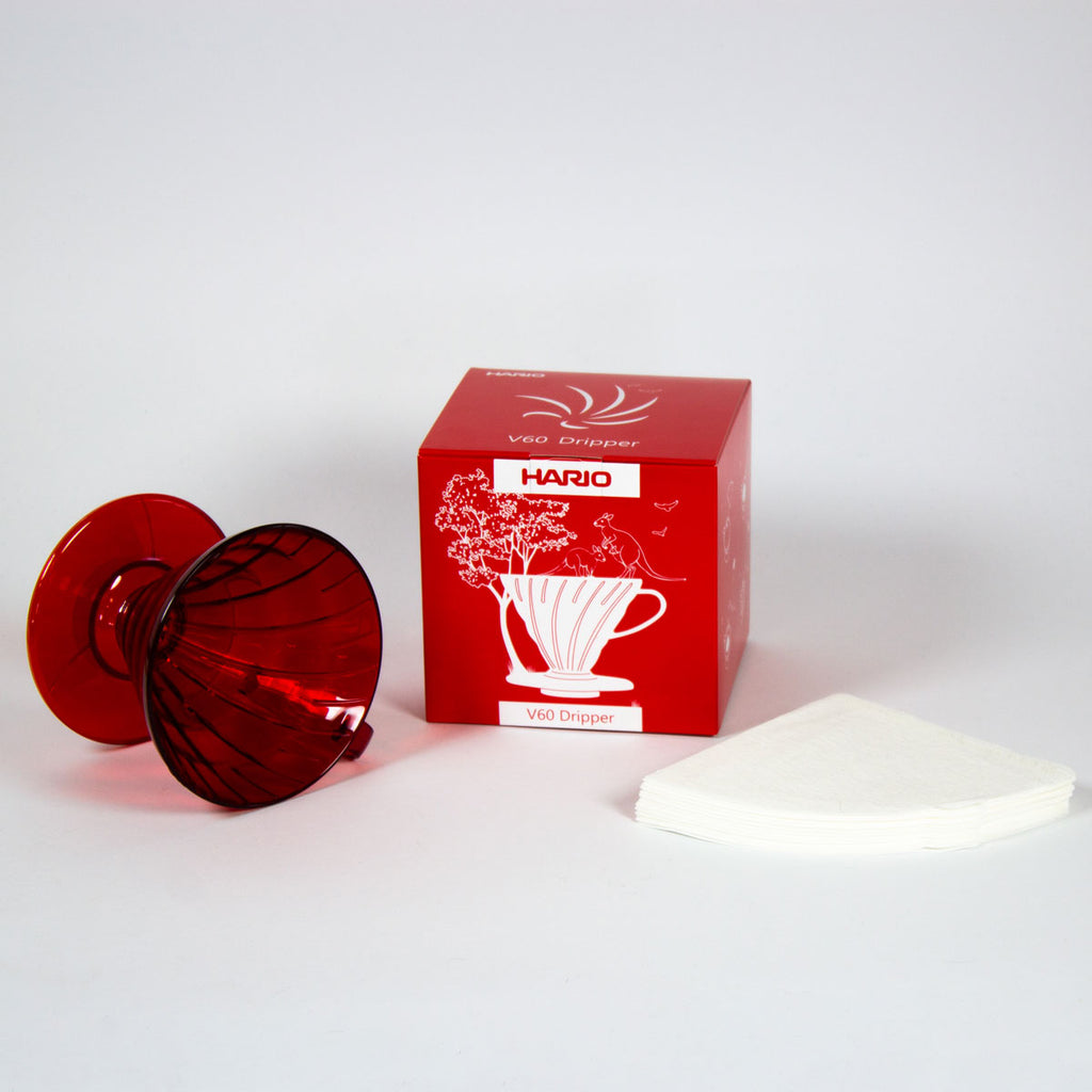 Hario V60 Rød Plast